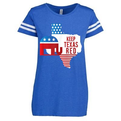 Keep Texas Red 2024 Election Republicans Vote Enza Ladies Jersey Football T-Shirt