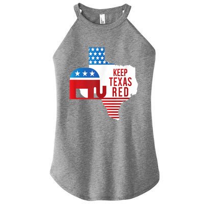 Keep Texas Red 2024 Election Republicans Vote Women's Perfect Tri Rocker Tank