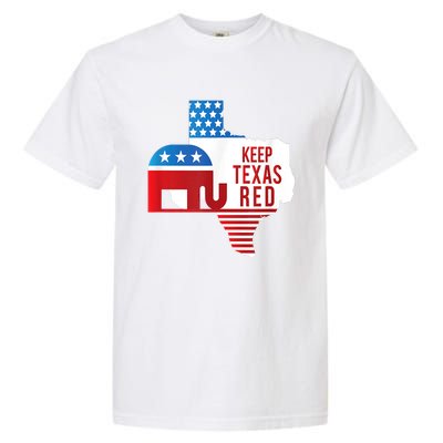 Keep Texas Red 2024 Election Republicans Vote Garment-Dyed Heavyweight T-Shirt