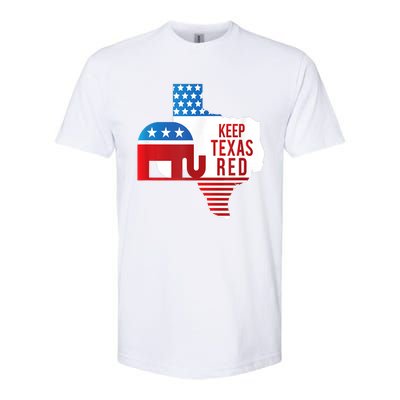 Keep Texas Red 2024 Election Republicans Vote Softstyle CVC T-Shirt