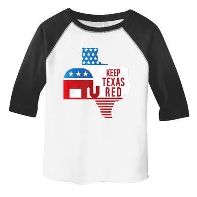 Keep Texas Red 2024 Election Republicans Vote Toddler Fine Jersey T-Shirt