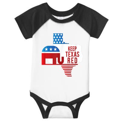 Keep Texas Red 2024 Election Republicans Vote Infant Baby Jersey Bodysuit