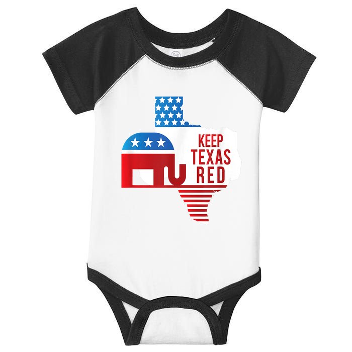 Keep Texas Red 2024 Election Republicans Vote Infant Baby Jersey Bodysuit