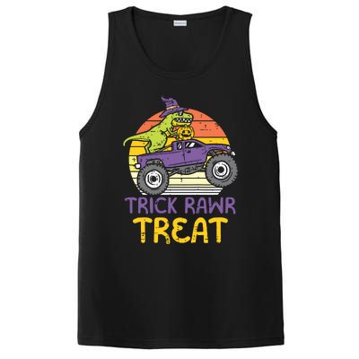 Kids Trick Rawr Treat Dinosaur Monster Truck Halloween Boy Kids PosiCharge Competitor Tank