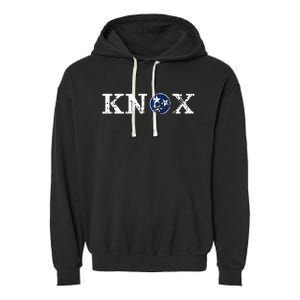 Knoxville Tennessee State Flag Art Gifts Distressed Knox Garment-Dyed Fleece Hoodie