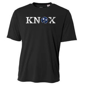 Knoxville Tennessee State Flag Art Gifts Distressed Knox Cooling Performance Crew T-Shirt