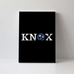 Knoxville Tennessee State Flag Art Gifts Distressed Knox Canvas