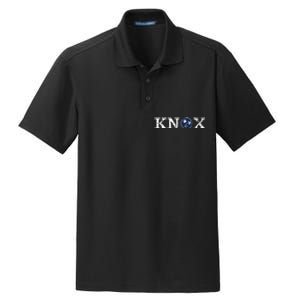 Knoxville Tennessee State Flag Art Gifts Distressed Knox Dry Zone Grid Polo