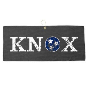 Knoxville Tennessee State Flag Art Gifts Distressed Knox Large Microfiber Waffle Golf Towel