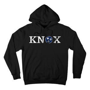 Knoxville Tennessee State Flag Art Gifts Distressed Knox Tall Hoodie