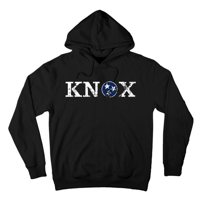 Knoxville Tennessee State Flag Art Gifts Distressed Knox Tall Hoodie