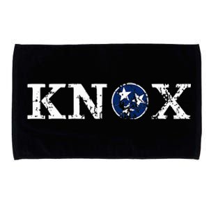 Knoxville Tennessee State Flag Art Gifts Distressed Knox Microfiber Hand Towel