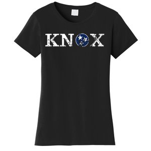 Knoxville Tennessee State Flag Art Gifts Distressed Knox Women's T-Shirt