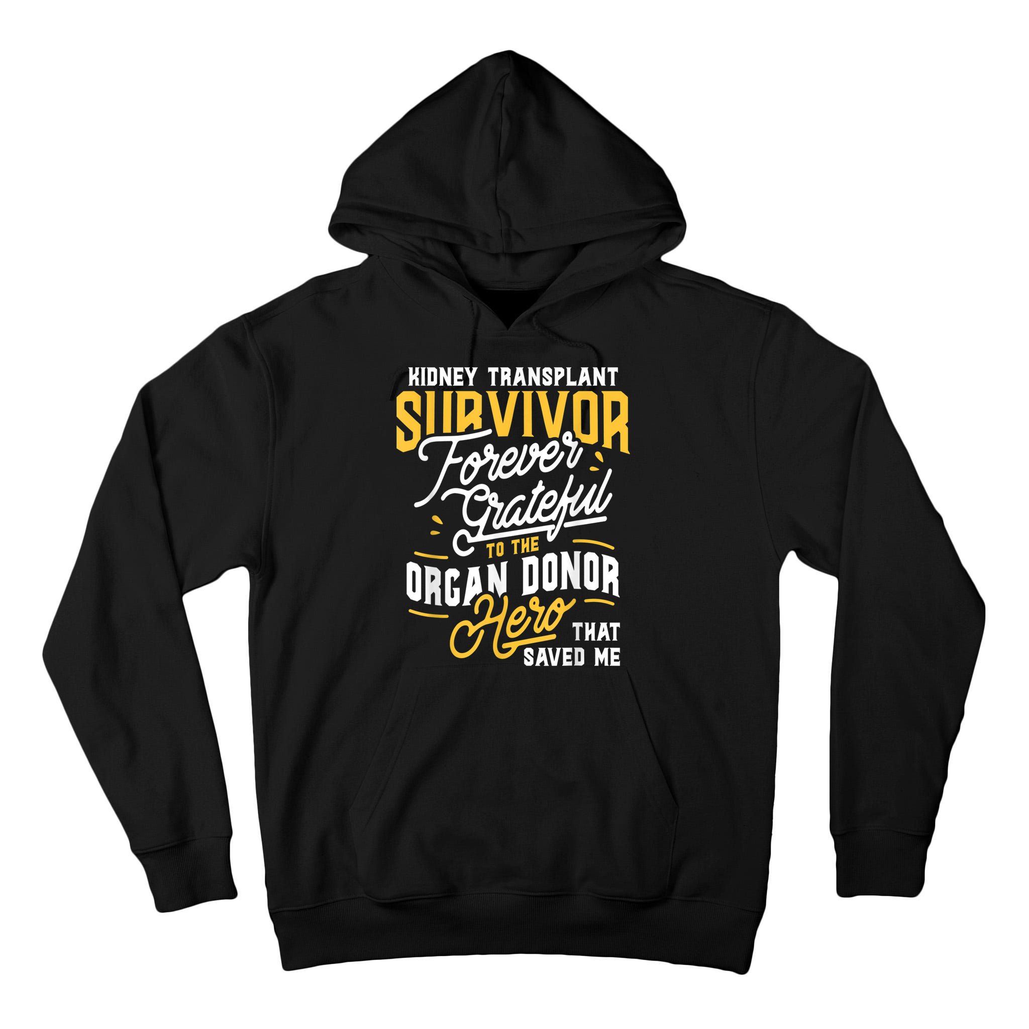 Kidney Transplant Survivor Organ Transplant Kidney Recipient Tall Hoodie