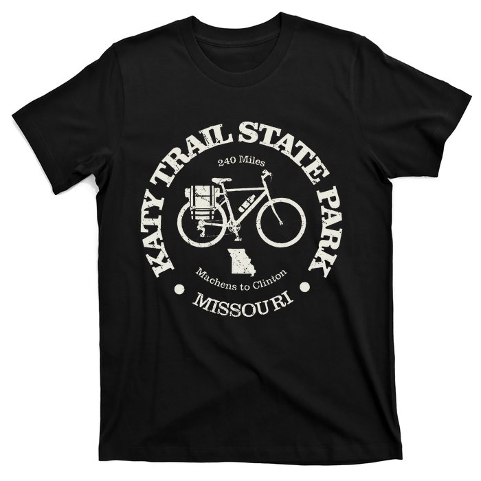 Katy Trail State Vintage Cycling State Park Missouri Bike T-Shirt