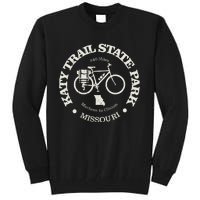 Katy Trail State Vintage Cycling State Park Missouri Bike Tall Sweatshirt