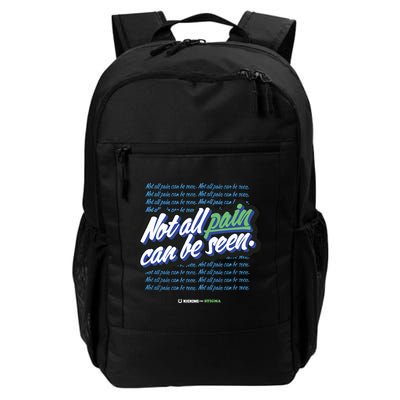 Kicking The Stigma Not All Pain Can Be Seen Daily Commute Backpack