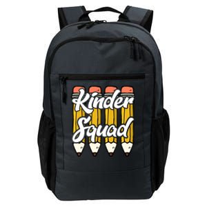 Kinder Teacher Squad Kindergarten Team Funny Gift Daily Commute Backpack