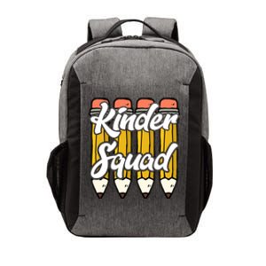 Kinder Teacher Squad Kindergarten Team Funny Gift Vector Backpack