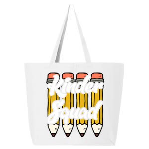 Kinder Teacher Squad Kindergarten Team Funny Gift 25L Jumbo Tote