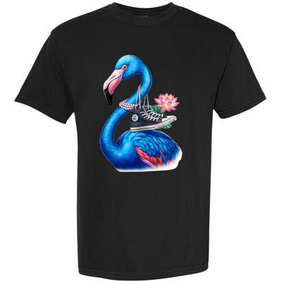 Kamala The Stylish Flamingo Takes Flight Garment-Dyed Heavyweight T-Shirt