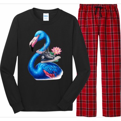 Kamala The Stylish Flamingo Takes Flight Long Sleeve Pajama Set