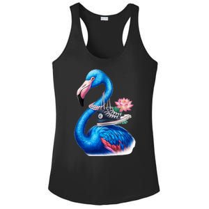 Kamala The Stylish Flamingo Takes Flight Ladies PosiCharge Competitor Racerback Tank