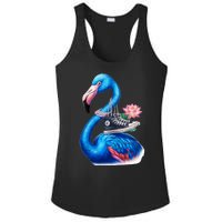 Kamala The Stylish Flamingo Takes Flight Ladies PosiCharge Competitor Racerback Tank