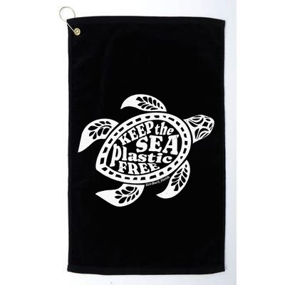 Keep The Sea Plastic Free Vero Beach Florida Golf Towel