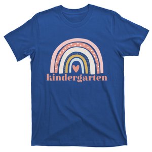 Kindergarten Teacher Student Cute Rainbow Back To School Cool Gift T-Shirt