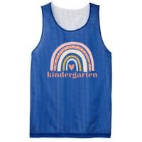 Kindergarten Teacher Student Cute Rainbow Back To School Cool Gift Mesh Reversible Basketball Jersey Tank