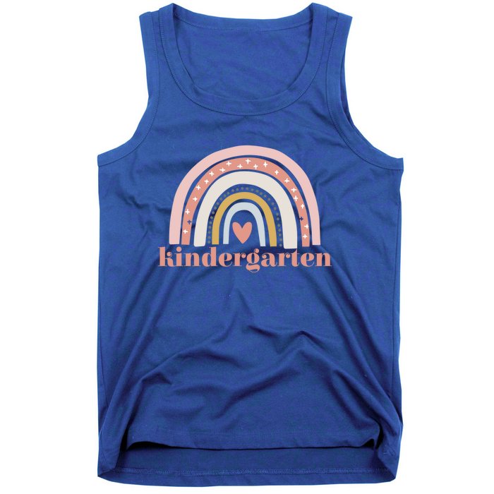 Kindergarten Teacher Student Cute Rainbow Back To School Cool Gift Tank Top