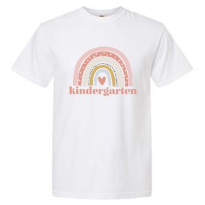 Kindergarten Teacher Student Cute Rainbow Back To School Cool Gift Garment-Dyed Heavyweight T-Shirt