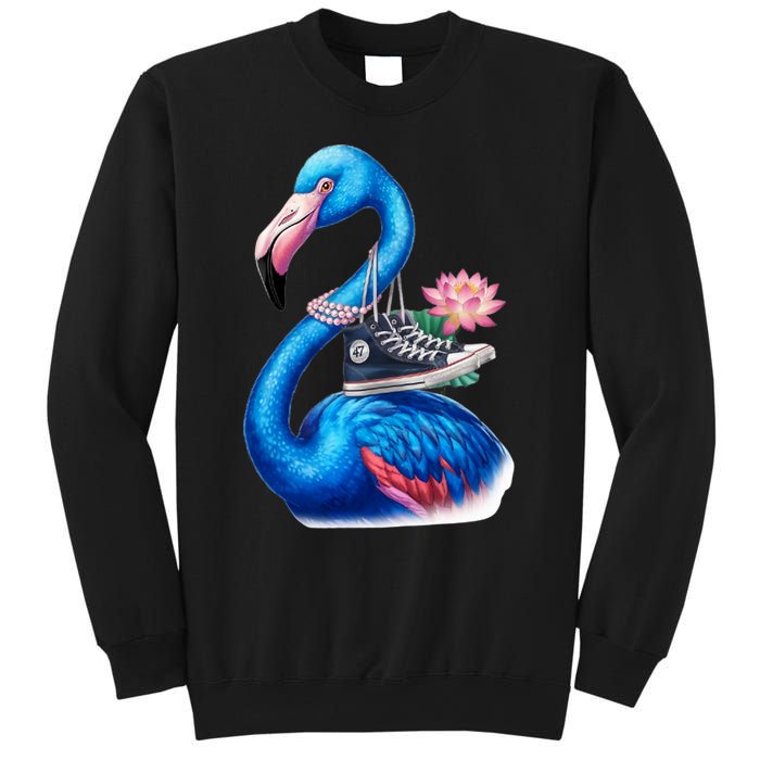 Kamala The Stylish Flamingo Takes Flight Sweatshirt