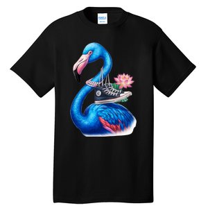 Kamala The Stylish Flamingo Takes Flight Tall T-Shirt