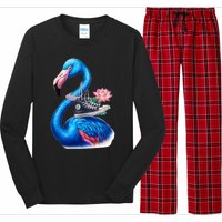 Kamala The Stylish Flamingo Takes Flight Long Sleeve Pajama Set