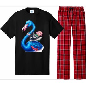 Kamala The Stylish Flamingo Takes Flight Pajama Set