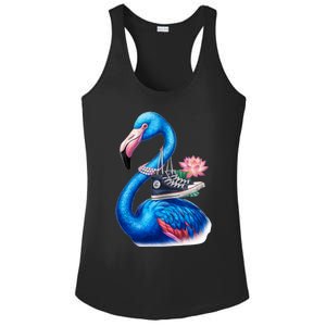 Kamala The Stylish Flamingo Takes Flight Ladies PosiCharge Competitor Racerback Tank