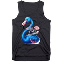 Kamala The Stylish Flamingo Takes Flight Tank Top