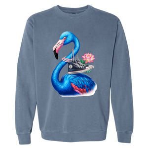 Kamala The Stylish Flamingo Takes Flight Garment-Dyed Sweatshirt