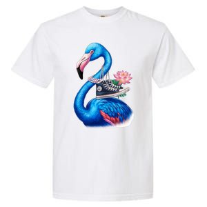 Kamala The Stylish Flamingo Takes Flight Garment-Dyed Heavyweight T-Shirt