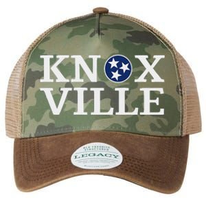 Knoxville Tennessee State Flag Art 3 Star Tn Flag Knoxville Legacy Tie Dye Trucker Hat