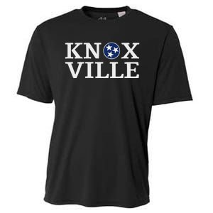 Knoxville Tennessee State Flag Art 3 Star Tn Flag Knoxville Cooling Performance Crew T-Shirt