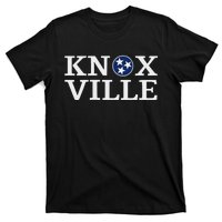 Knoxville Tennessee State Flag Art 3 Star Tn Flag Knoxville T-Shirt