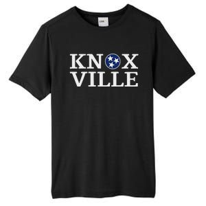 Knoxville Tennessee State Flag Art 3 Star Tn Flag Knoxville Tall Fusion ChromaSoft Performance T-Shirt