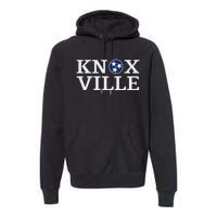 Knoxville Tennessee State Flag Art 3 Star Tn Flag Knoxville Premium Hoodie