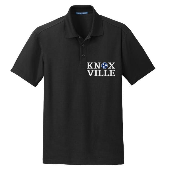 Knoxville Tennessee State Flag Art 3 Star Tn Flag Knoxville Dry Zone Grid Polo