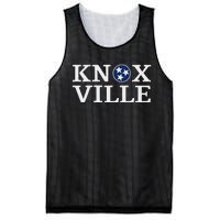 Knoxville Tennessee State Flag Art 3 Star Tn Flag Knoxville Mesh Reversible Basketball Jersey Tank