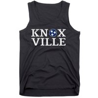 Knoxville Tennessee State Flag Art 3 Star Tn Flag Knoxville Tank Top