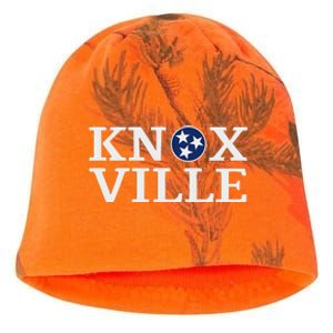 Knoxville Tennessee State Flag Art 3 Star Tn Flag Knoxville Kati - Camo Knit Beanie